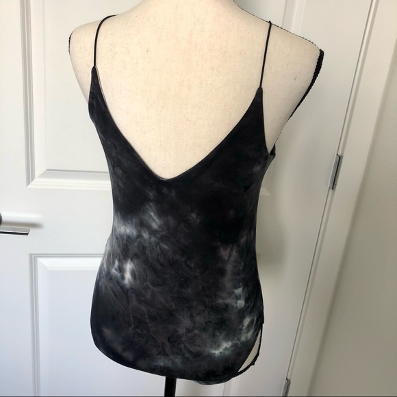Gray Tie-Dye Bodysuit - Picture 3 of 5